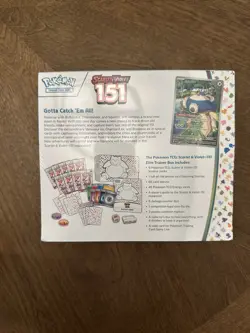 Pokemon TCG Scarlet & Violet 151 ETB Elite Trainer Box Sealed 820650853159 - Image 3