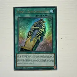 YUGIOH Ultra Rare King's Sarcophagus AGOV-EN058 1st Edition - Image 1