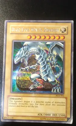 Blue-Eyes White Dragon (Power of Chaos: Kaiba the Revenge) PCK-001 Yu-Gi-Oh HP - Image 1