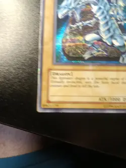Blue-Eyes White Dragon (Power of Chaos: Kaiba the Revenge) PCK-001 Yu-Gi-Oh HP - Image 5