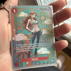 Nami OP01-016 SP Special Parallel One Piece Romance Dawn NM Waifu Alt Art 🔥 - Image 1