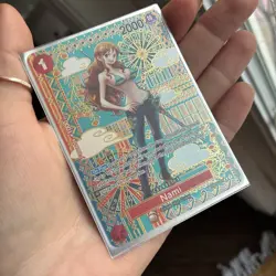 Nami OP01-016 SP Special Parallel One Piece Romance Dawn NM Waifu Alt Art 🔥 - Image 3