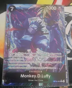 One Piece/ Adventure on Kami's Island- Monkey D Luffy OP15-092 Alternate Alt Art - Image 1
