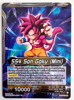 Dragon Ball Three Glorious Fighters SS4 Son Goku Apex Evolution SLR BT30-067 - Image 2