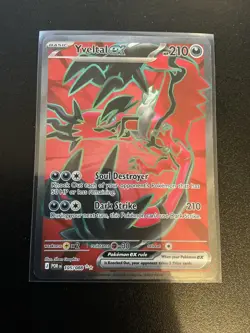 Pokemon TCG Ultra Rare Yveltal ex 105/088 Perfect Order English - Image 1