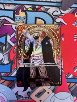 Shanks Gold Foil SP OP09-004 Carrying On His Will SR English - Image 2