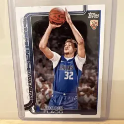 2025 Topps Cooper Flagg (RC) #201 Dallas Mavericks - Image 1