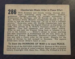 1938 Horrors of War lot x 2 Hitler #286 & Marco Polo #1 - Image 3