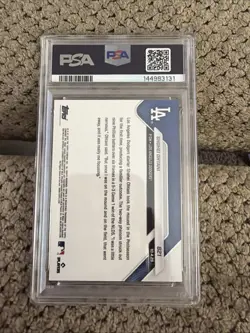 2025 TOPPS NOW #821 SHOHEI OHTANI PSA 8 - Image 2