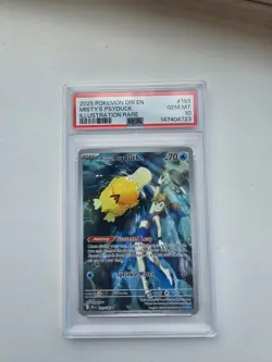 Misty's Psyduck 193/182 - Destined Rivals - Illustration Rare - Pokemon - PSA 10 - Image 1