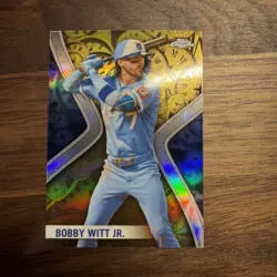 Bobby Witt jr 2026 Topps Series 1 Chrome Big Time Players Flagship #BTP-6 SP - Image 1