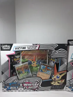 Pokemon Black Bolt & White Flare Victini Collection Box Plus Poster Collection - Image 2