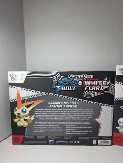 Pokemon Black Bolt & White Flare Victini Collection Box Plus Poster Collection - Image 5