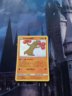 Sudowoodo SV20/SV94 Hidden Fates Baby Shiny Holo Rare Pokemon Card TCG - Image 1