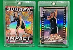 2023-24 Topps Chrome VICTOR WEMBANYAMA Silver Sudden Impact & Film Study 🏀🔥 - Image 1