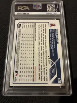 2023 Topps Series 2 Shohei Ohtani #600 PSA 8 - Image 2