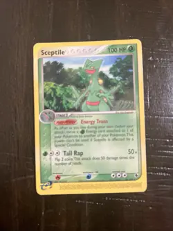 Sceptile - 20/109 - EX Ruby Sapphire Rare Non Holo Pokemon TCG 2003 - - Image 2