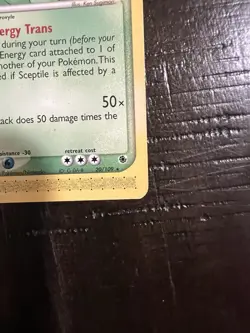 Sceptile - 20/109 - EX Ruby Sapphire Rare Non Holo Pokemon TCG 2003 - - Image 5