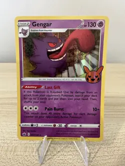 Gengar #57/198 2021 Sword & Shield - Chilling Reign - Trick or Trade Pokemon #1 - Image 1