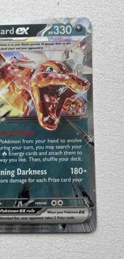 Pokemon Charizard EX Holo Double Rare Card - 125/197 - Obsidian Flames - MINT - Image 3
