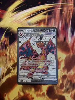 Charizard EX 056 Scarlet Violet Promo Full Art NM Condition - Image 1