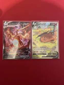 Charizard VMAX - SWSH261 + SWSH 260 Sword & Shield Black Star Promo - Image 1