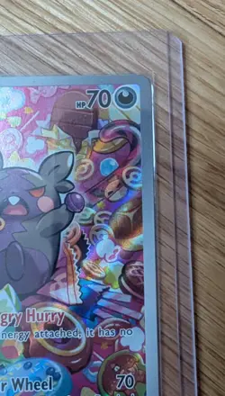 Pokemon TCG Morpeko Illustration Rare Card S&V Paradox Rift 206/182 - Image 3