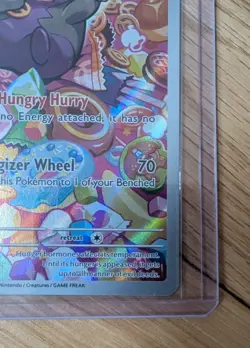 Pokemon TCG Morpeko Illustration Rare Card S&V Paradox Rift 206/182 - Image 5