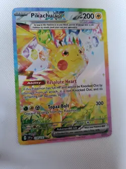 Pokemon Pikachu TCG Surging Sparks EX Card 238/191 - Image 1