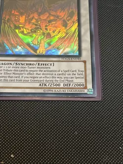 Yu-Gi-Oh! TCG Stardust Dragon the Duelist Genesis TDGS-EN040 Ghost Rare Card - Image 5