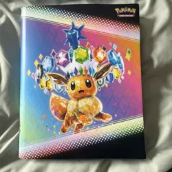 Pokemon Prismatic Evolutions Binder – EX, SIR Trainers, Eevee Promos - Image 1