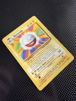 Pokemon TCG Electrode Base Set, 21/102, Regular Rare Non-Holo Card LP - Image 3