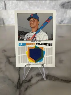 Juan Soto #CCR-JS 2026 Topps Heritage Clubhouse Collection Relics New York Mets - Image 1