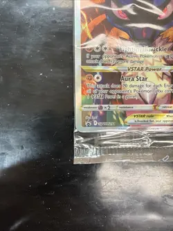 Lucario VSTAR Black Star Promo SWSH291 Full Art Holo Sealed - Image 5