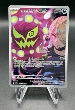 Cynthia's Spiritomb Illustration Rare 244/217 ME: Ascended Heroes Pokemon NM - Image 1
