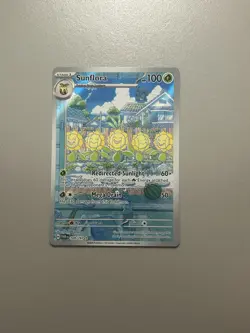 Pokemon TCG Sunflora 169/167 Illustration Rare Twilight Masquerade NM/M - Image 1