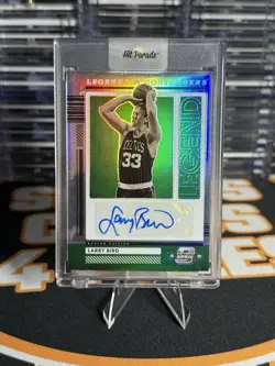 2021-22 Contenders Optic Larry Bird Legendary Holo Prizm Auto #/99 Celtics - Image 1