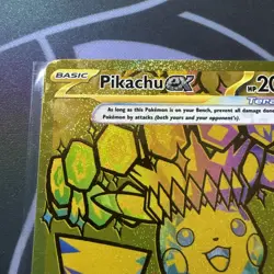 Pokemon Pikachu TCG Prismatic Evolutions Hyper Rare Gold Card 179/131 - Image 2