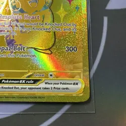 Pokemon Pikachu TCG Prismatic Evolutions Hyper Rare Gold Card 179/131 - Image 4
