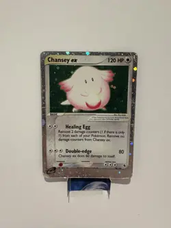 Chansey ex - 96/109 - Ultra Rare - Ruby and Sapphire - Pokemon TCG Card DMG - Image 1