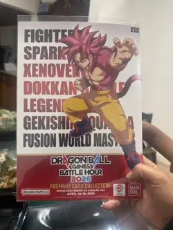 Bandai Namco Dragon Ball Games Battle Hour 2026 Premium Goku 8 Card Set - Image 1