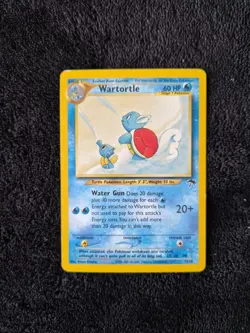 Pokemon TCG Wartortle 15/18 Southern Islands Promo Rare Card LP - Image 1