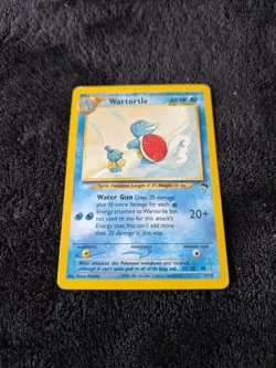 Pokemon TCG Wartortle 15/18 Southern Islands Promo Rare Card LP - Image 3