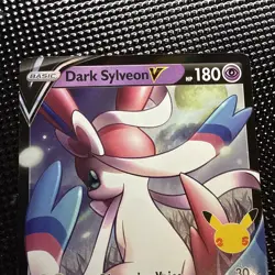 Dark Sylveon V - Pokemon TCG Celebrations Black Star Promo Pokemon Card SWSH134 - Image 2