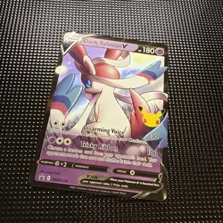 Dark Sylveon V - Pokemon TCG Celebrations Black Star Promo Pokemon Card SWSH134 - Image 5