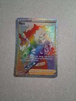Piers Rainbow Rare Card #78 Champions Path Secret Rare Edition - Image 1