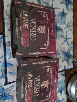 VCard Set 3 Divine Chaos First Edition Limited Trading Card Booster Box IN HAND - Image 1