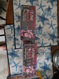 VCard Set 3 Divine Chaos First Edition Limited Trading Card Booster Box IN HAND - Image 4
