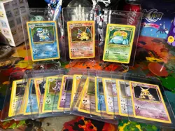 Pokemon 3x Master Sets 100% Complete Base Set 102/102 Jungle 64/64 Fossil 62/62 - Image 3
