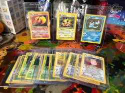 Pokemon 3x Master Sets 100% Complete Base Set 102/102 Jungle 64/64 Fossil 62/62 - Image 4